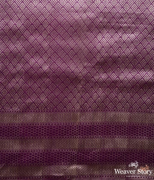 Handwoven_banarasi_tanchoi_saree_in_Purple_WeaverStory_05