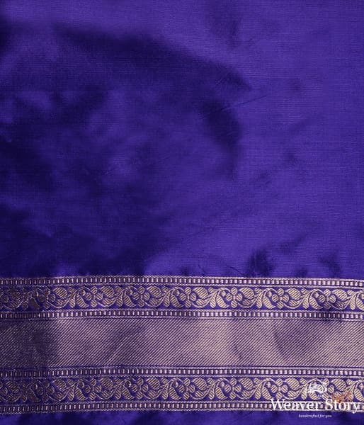 Handwoven_Purple_katan_silk_saree_with_meenakari_floral_motifs_WeaverStory_05