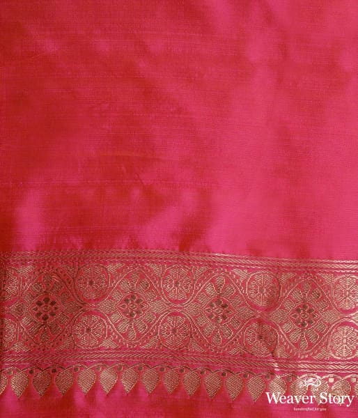 Pink_and_Orange_kimkhab_saree_WeaverStory_05