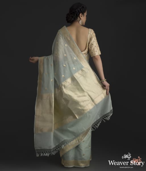 Powder_blue_cotton_silk_banarasi_saree_with_kadhwa_border_and_pallu_WeaverStory_03