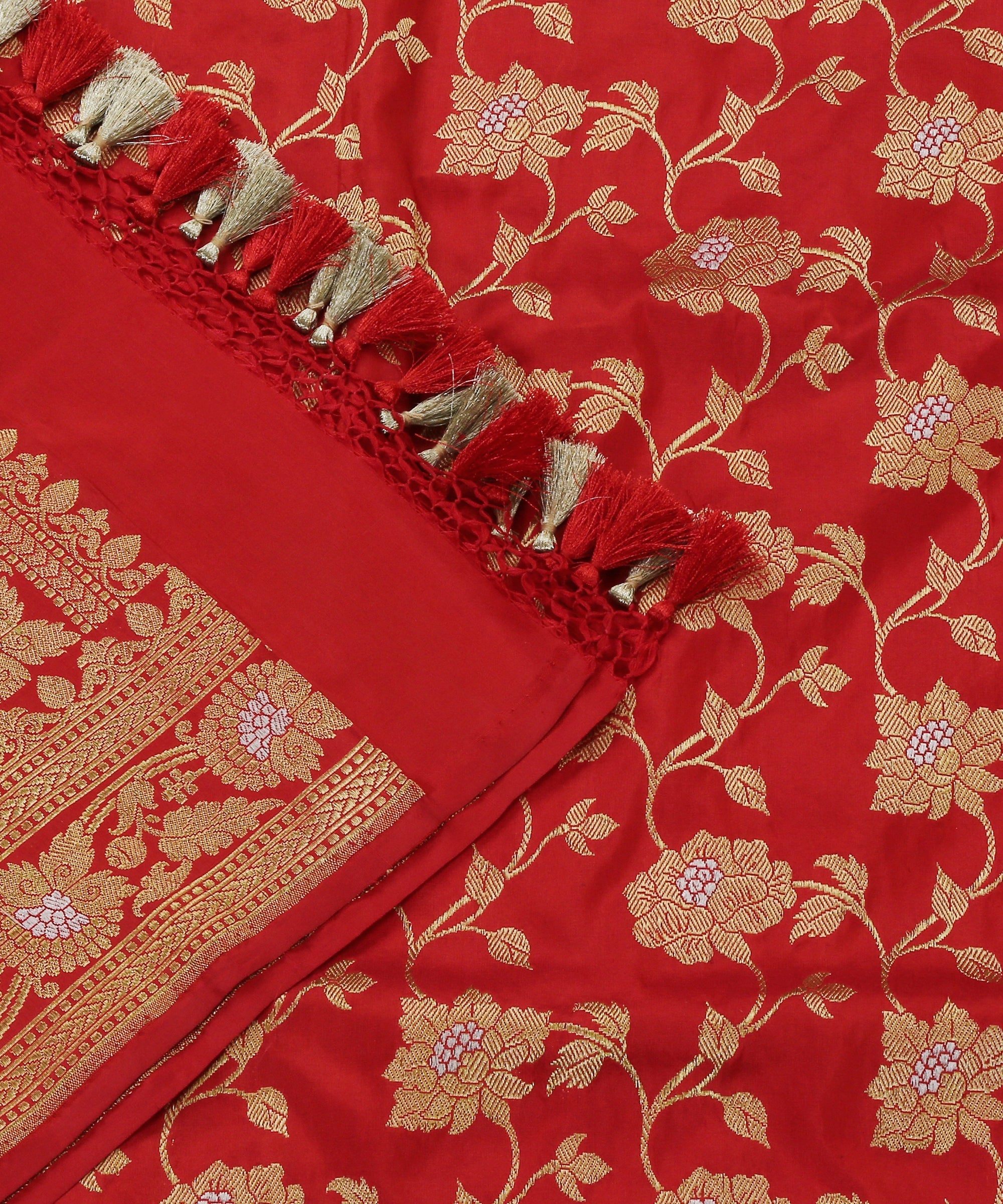 Handloom_Red_Pure_Katan_Silk_Banarasi_Dupatta_With_Sona_Rupa_Jaal_WeaverStory_04