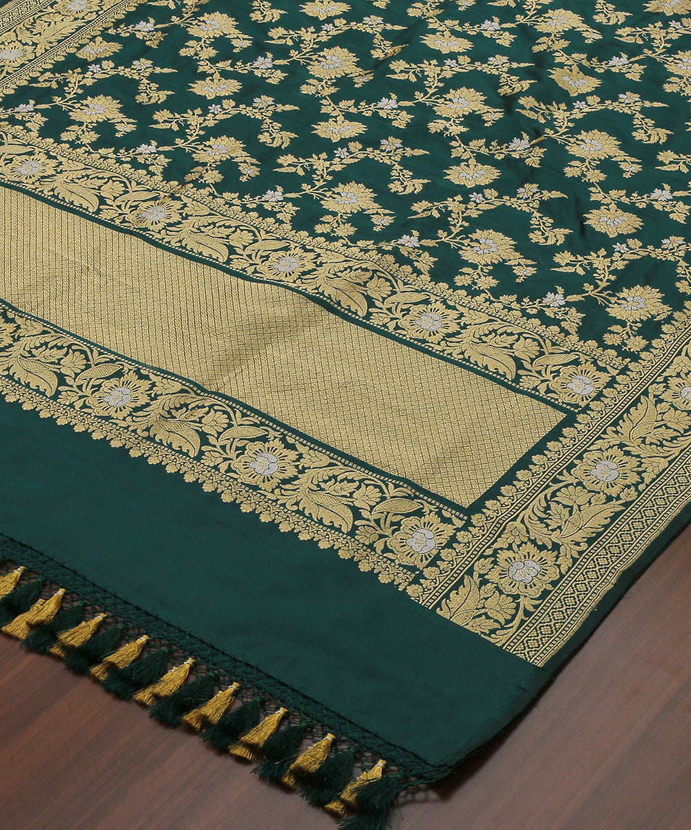 Teal_Green_Handloom_Pure_Katan_Silk_Banarasi_Dupatta_With_Sona_Rupa_Jaal_WeaverStory_03