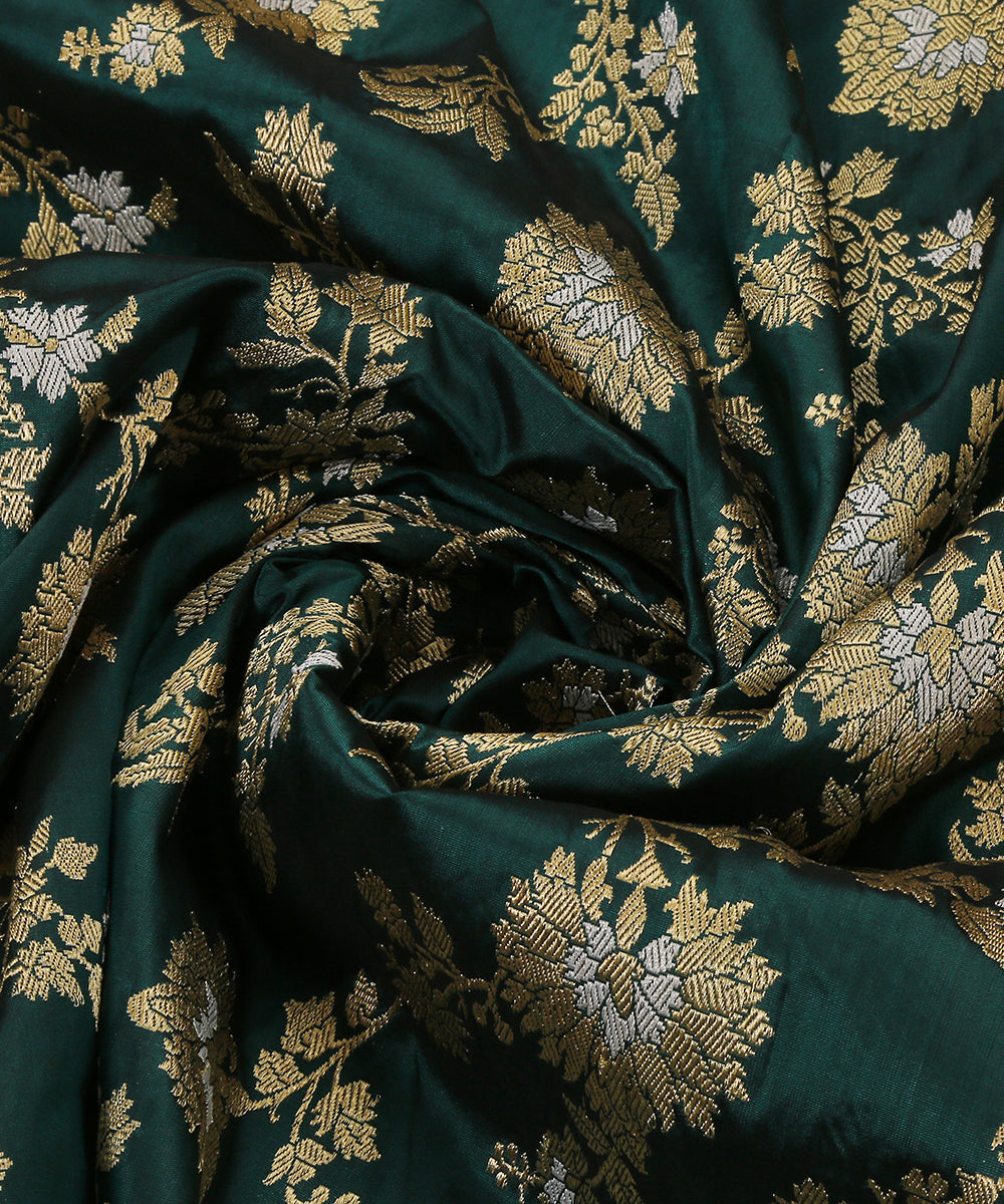 Teal_Green_Handloom_Pure_Katan_Silk_Banarasi_Dupatta_With_Sona_Rupa_Jaal_WeaverStory_05
