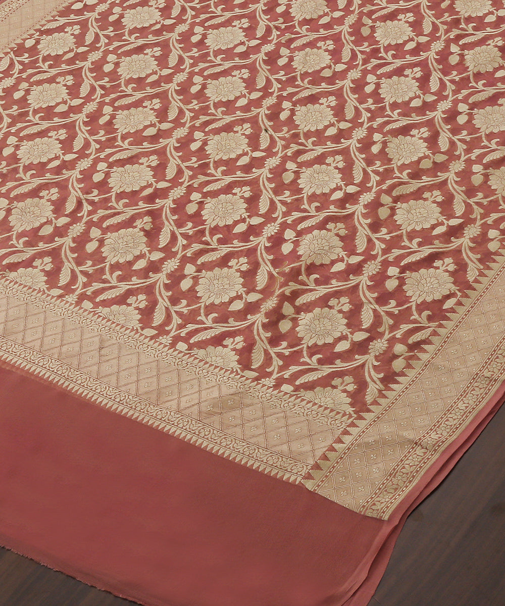 Handloom_Mauve_Georgette_Banarasi_Dupatta_With_Cutwork_Zari_Jaal_WeaverStory_03