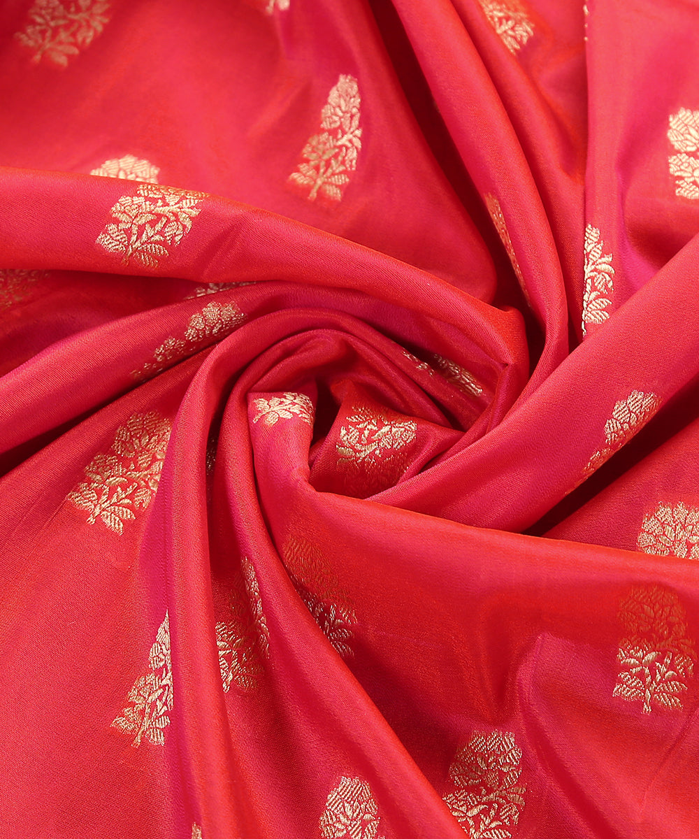 Handloom_Pink_Katan_Georgette_Banarasi_Dupatta_With_Beige_Selvedge_WeaverStory_05