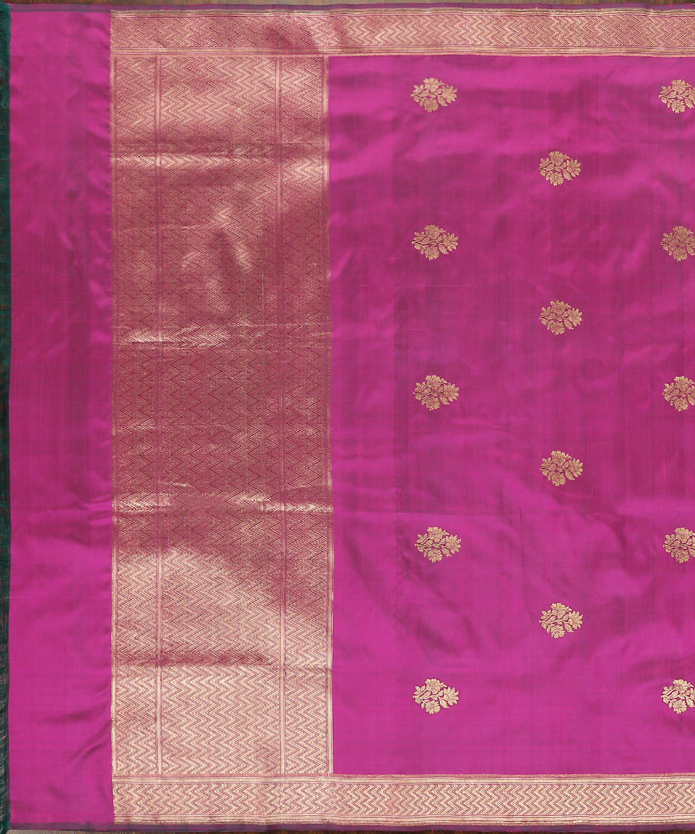 Plum_Handloom_Pure_Katan_Silk_Banarasi_Dupatta_With_Kadhwa_Booti_WeaverStory_02