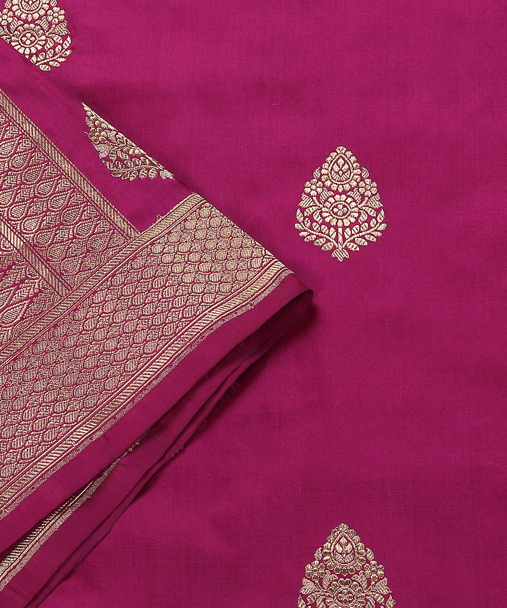 Handloom_Purple_Pure_Katan_Silk_Banarasi_Dupatta_With_Kadhwa_Booti_WeaverStory_04