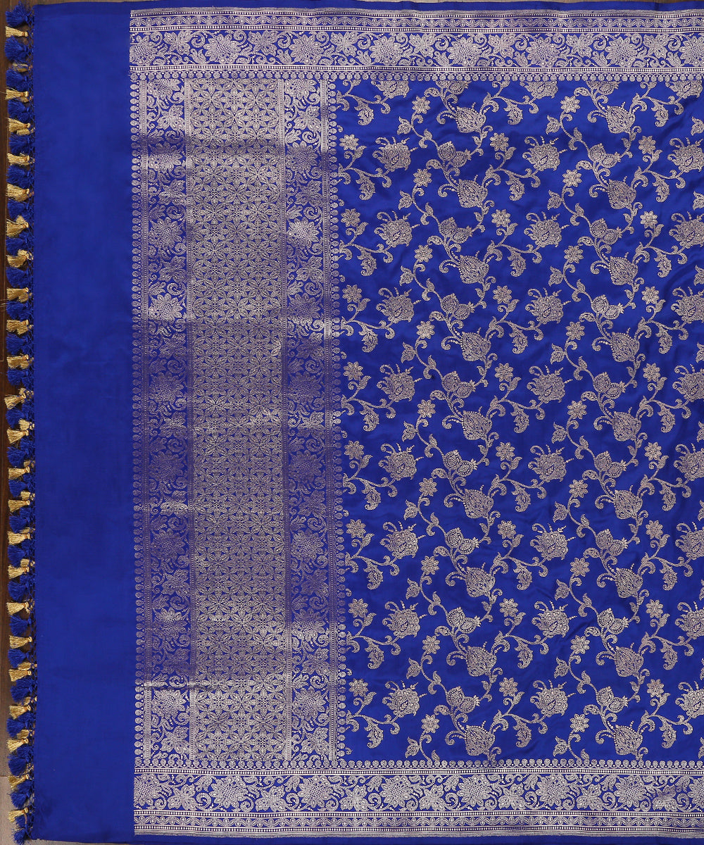 Ink_Blue_Handloom_Pure_Katan_Silk_Banarasi_Dupatta_With_Kadhwa_Jaal_WeaverStory_02
