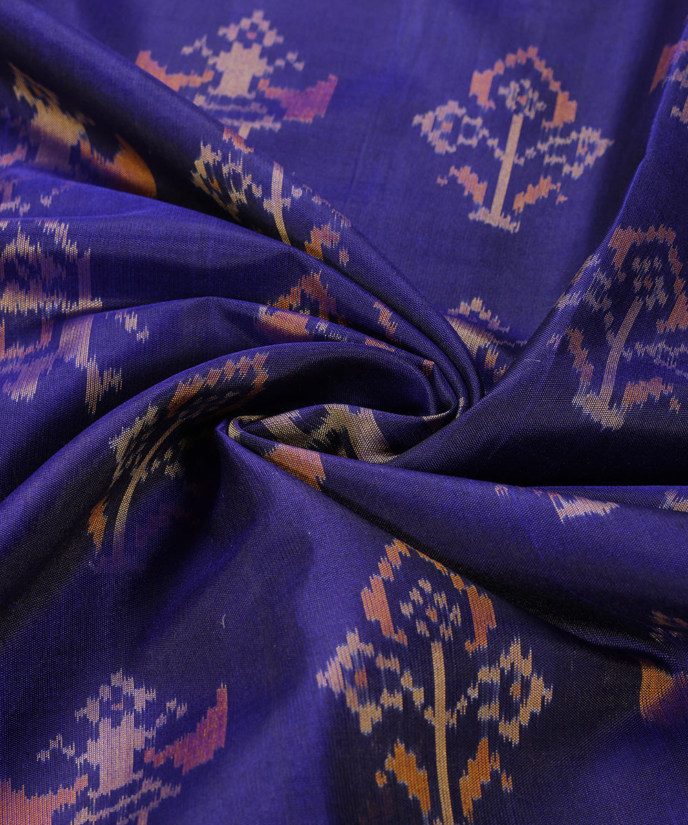 Handloom_Blue_And_Pink_Pure_Mulberry_Silk_Ikat_Patola_Dupatta_WeaverStory_05