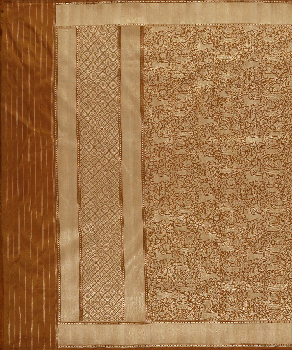 Handloom_Heena_Green_Pure_Katan_Silk_Shikargah_Banarasi_Dupatta_WeaverStory_02