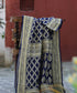 Navy_Blue_Handloom_Pure_Georgette_Banarasi_Bandhej_Dupatta_With_All_Over_Cutwork_Jaal_WeaverStory_01
