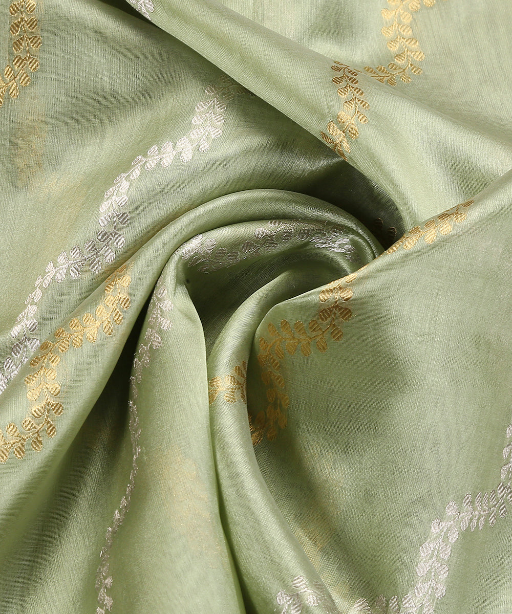 Light_Pista_Green_Handloom_Pure_Chanderi_Silk_Dupatta_With_All_Over_Sona_Rupa_Jaal_WeaverStory_05
