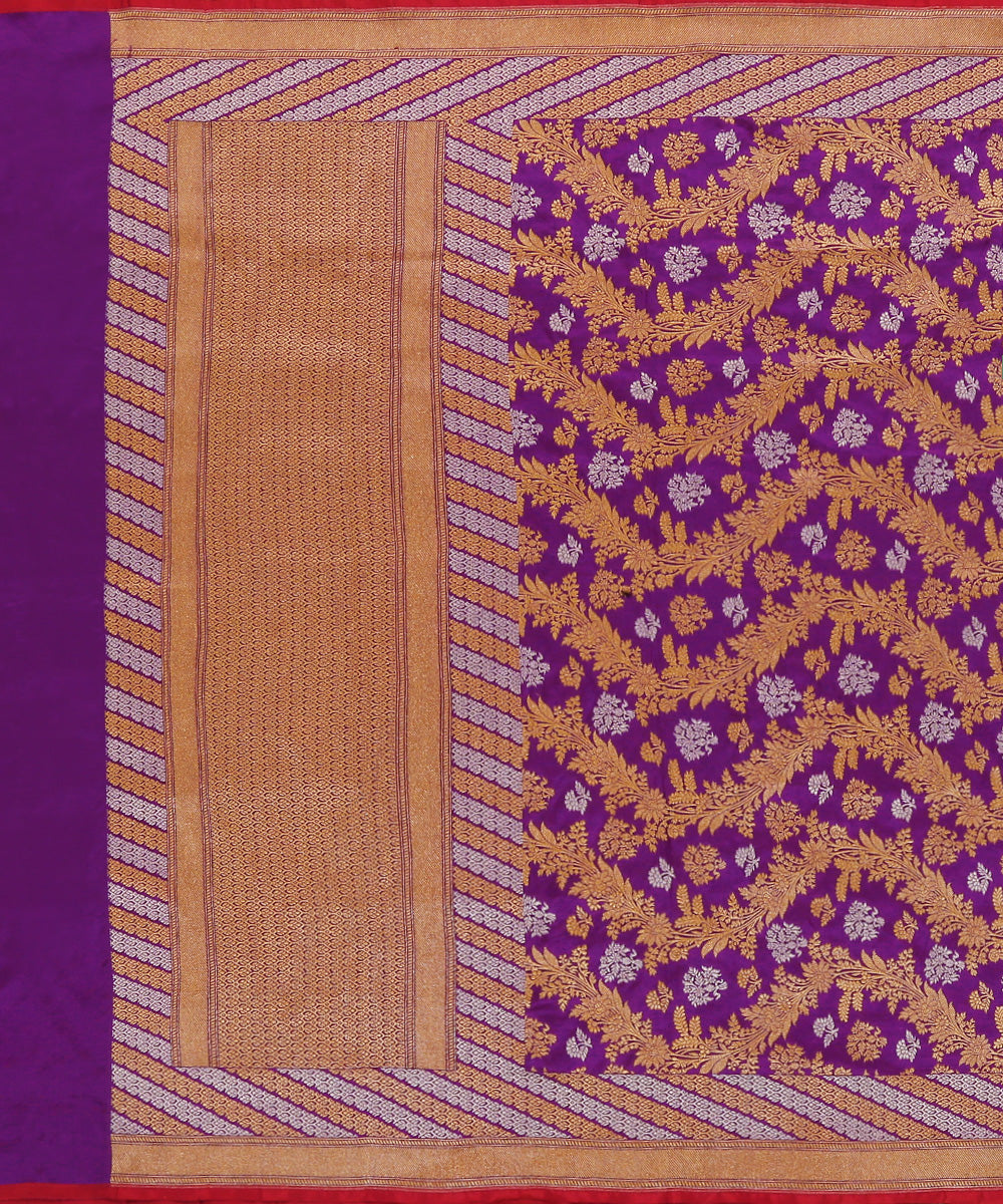 Handloom_Violet_Pure_Katan_Silk_Banarasi_Dupatta_With_Sona_Rupa_Jaal_WeaverStory_02