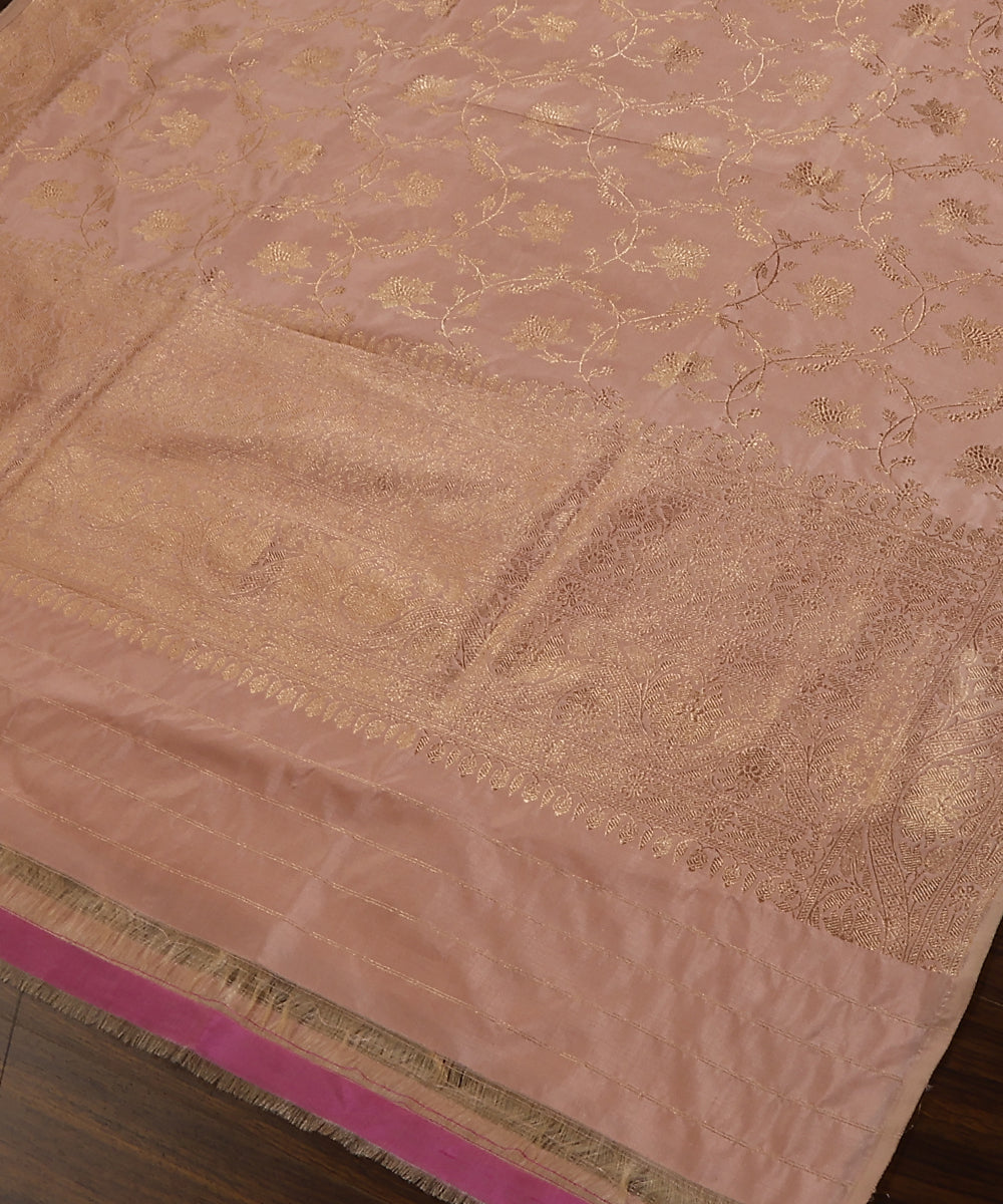 Blush_Pink_Handloom_Pure_Katan_Silk_Banarasi_Dupatta_With_Jaal_WeaverStory_03