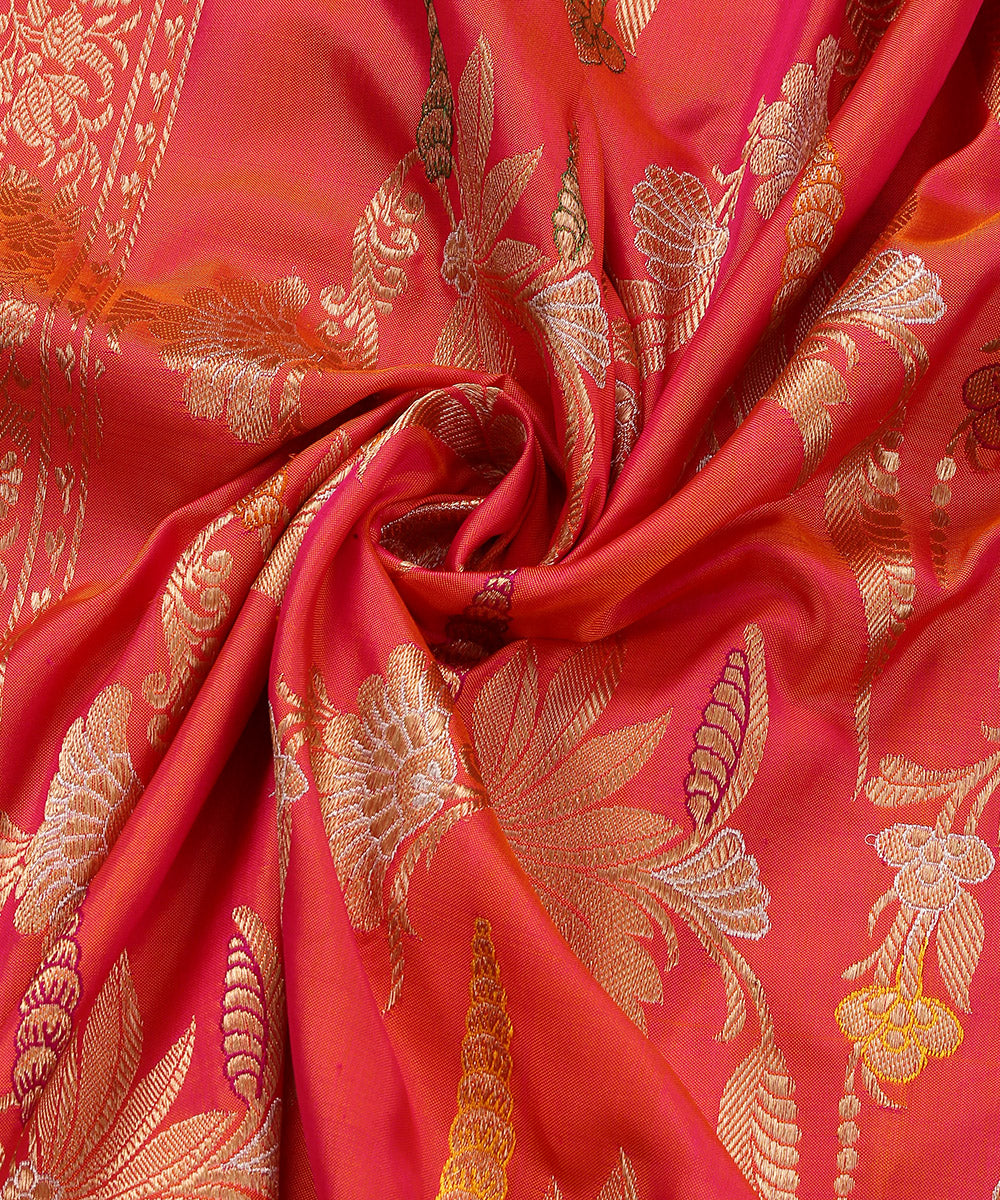 Pink_Dual_Tone_Pure_Katan_Silk_Ektara_Banarasi_Dupatta_With_Meenakari_WeaverStory_05