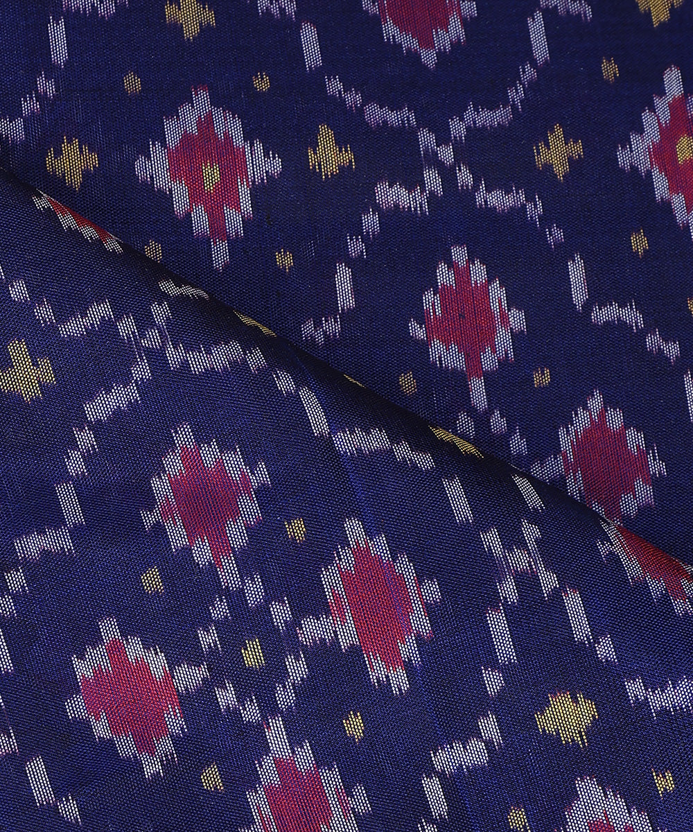 Handloom_Purple_Pure_Mulberry_Silk_Ikat_Patola_Dupatta_With_Geometrical_Pattern_WeaverStory_04