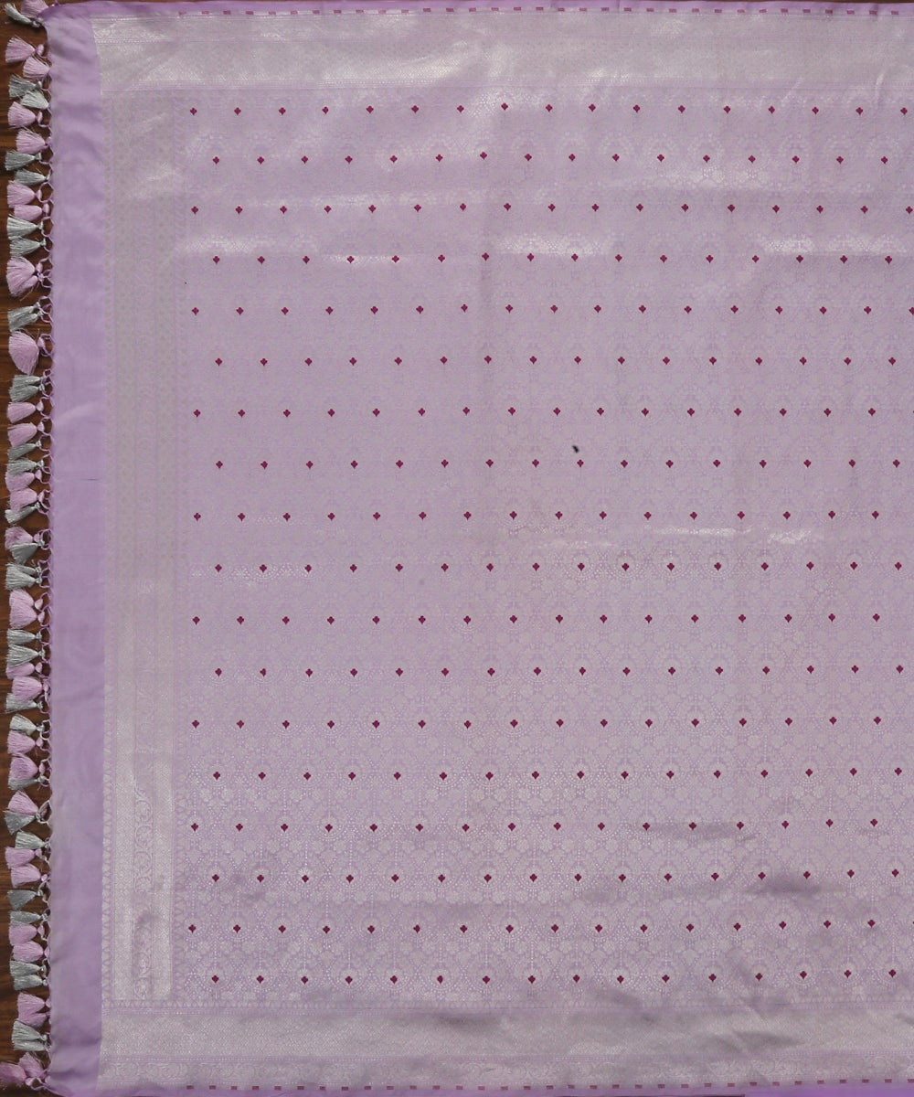 Lavender_Handloom_Pure_Katan_Silk_Kinkhwab_Banarasi_Dupatta_with_Meenakari_Design_WeaverStory_02