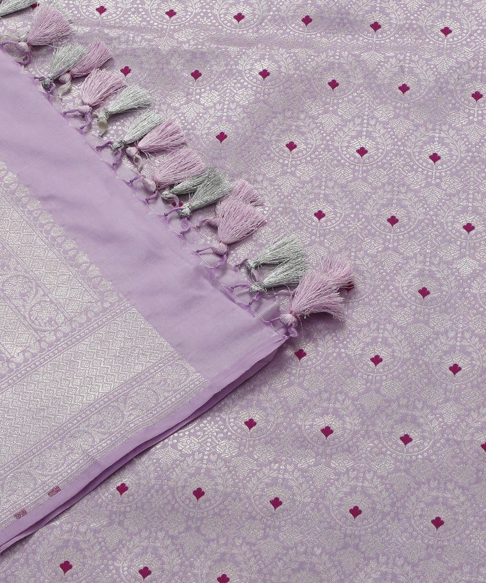 Lavender_Handloom_Pure_Katan_Silk_Kinkhwab_Banarasi_Dupatta_with_Meenakari_Design_WeaverStory_04