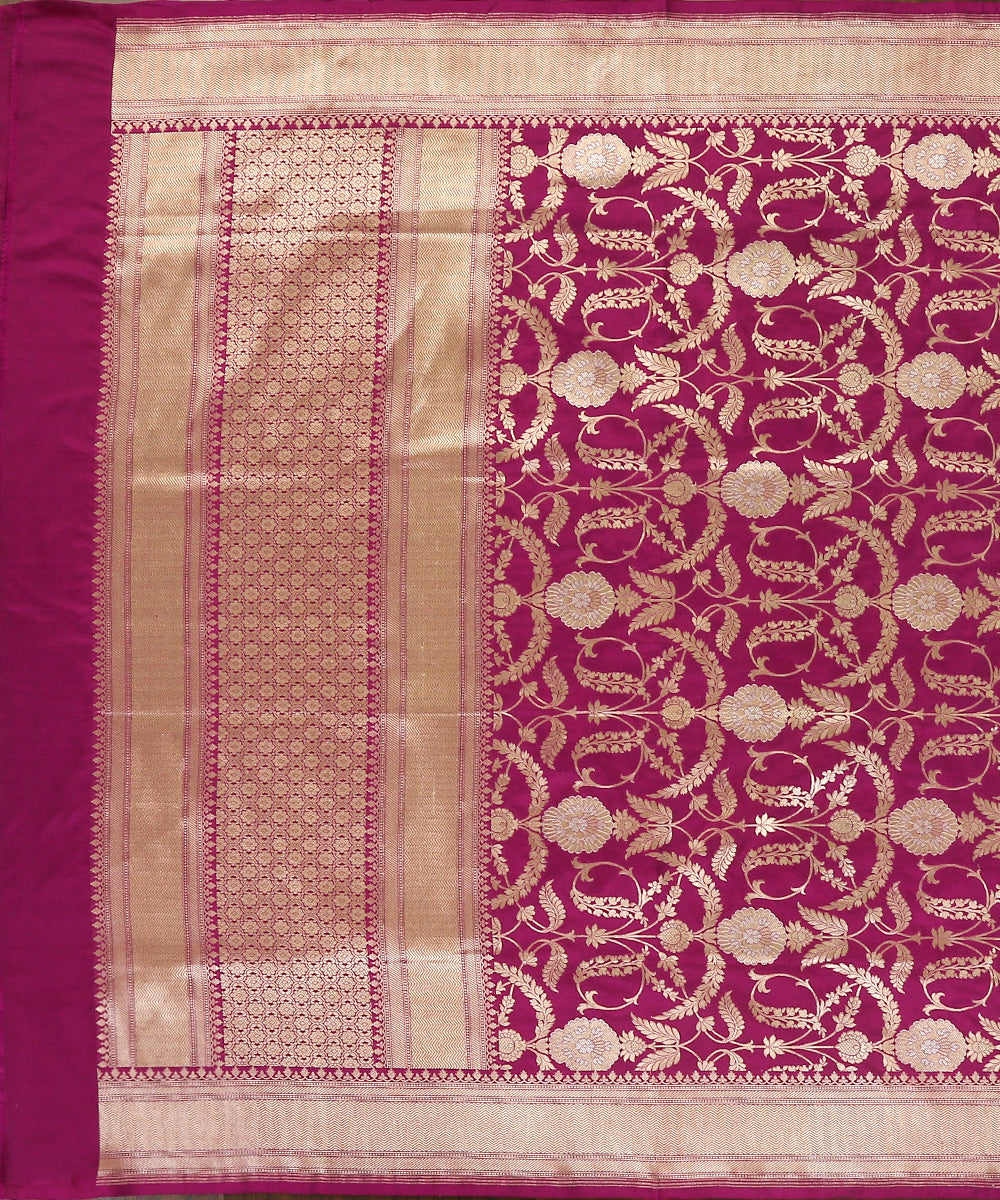 Purple_Handloom_Pure_Katan_Silk_Banarasi_Dupatta_With_Cutwork_Weave_and_Meenakari_Jaal_WeaverStory_02