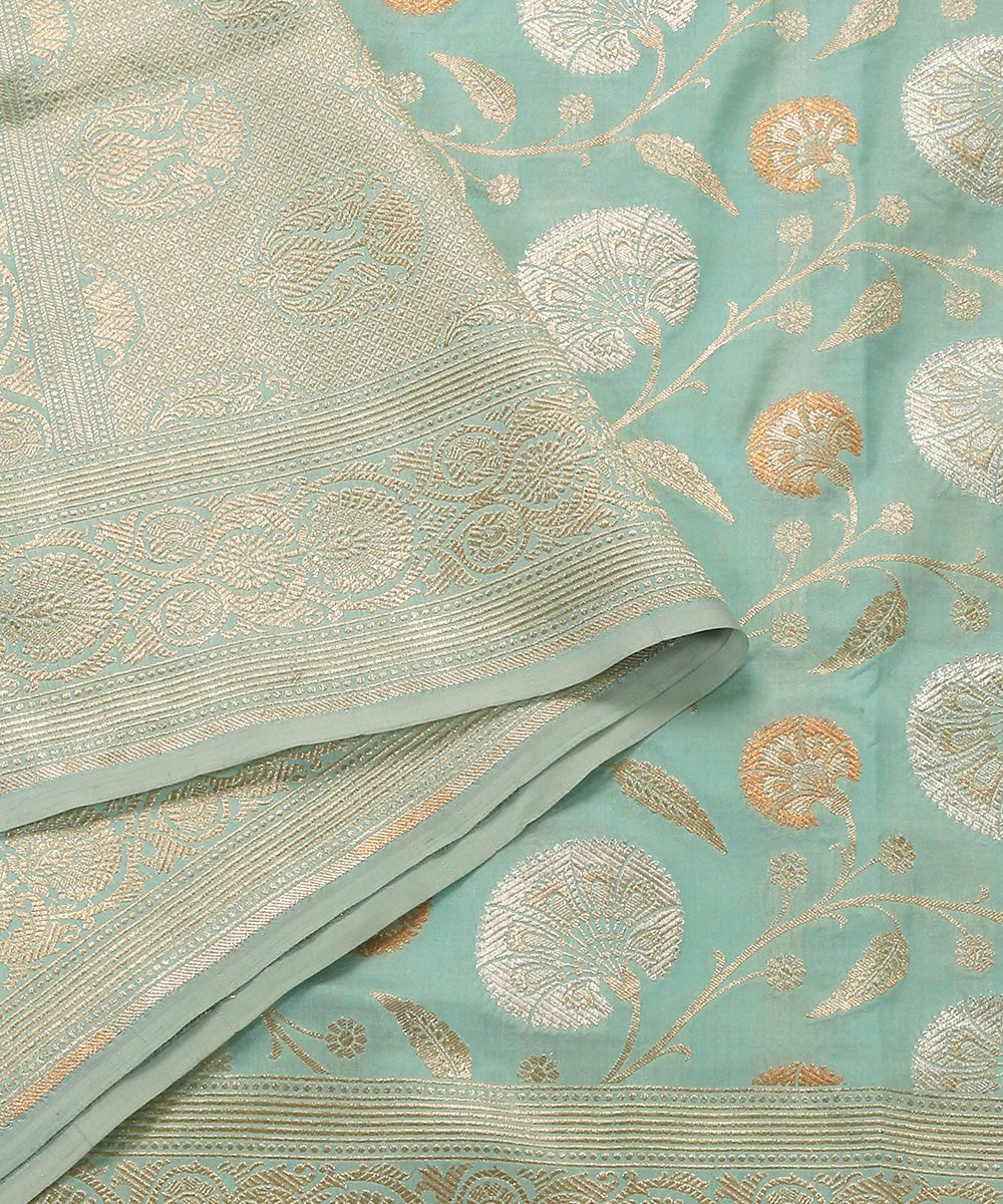 Powder_Blue_Handloom_Pure_Katan_Silk_Banarasi_Dupatta_With_Three_Tone_Zari_WeaverStory_04