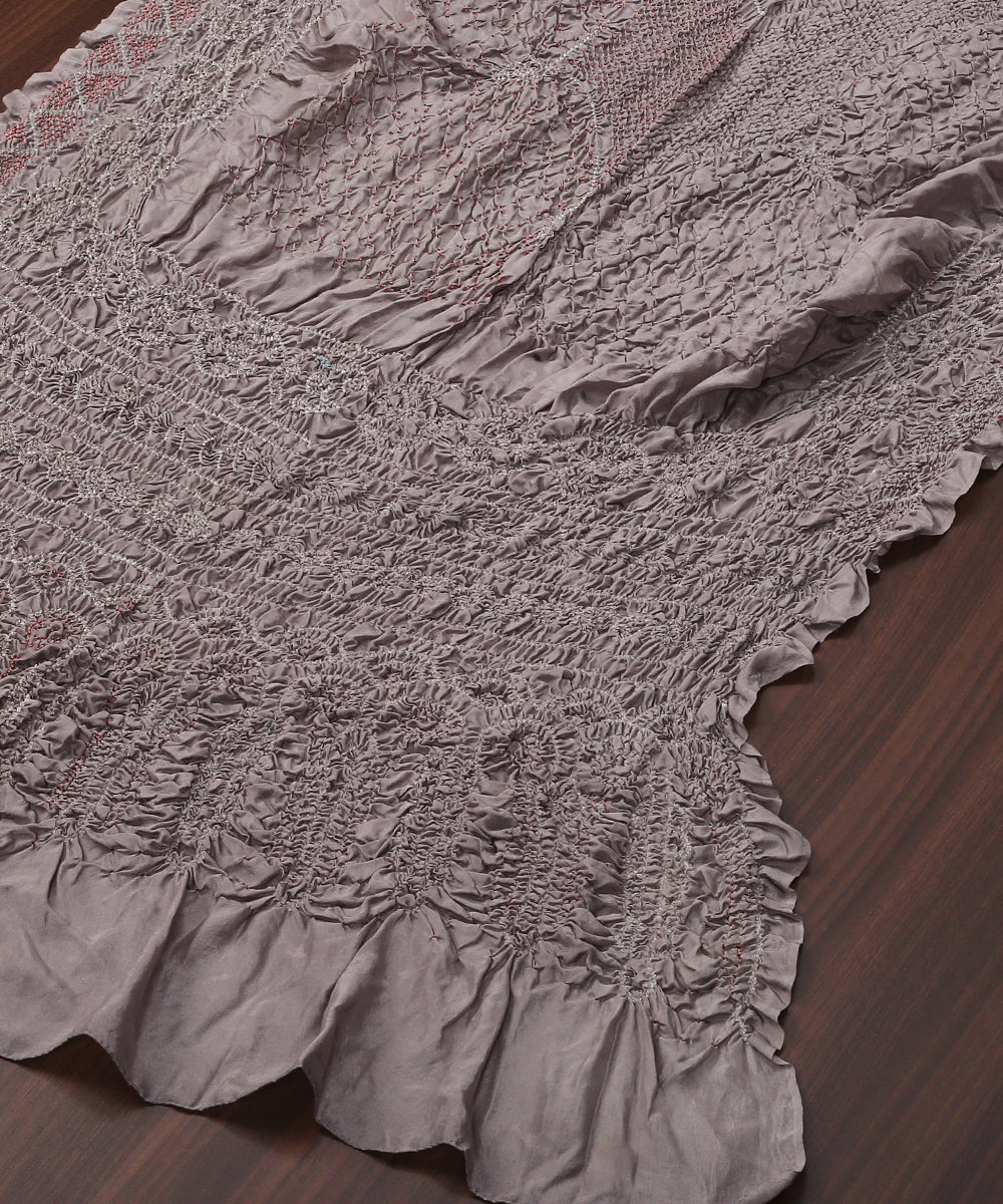 Grey_Handloom_Gajji_Silk_Bandhej_Dupatta_WeaverStory_03