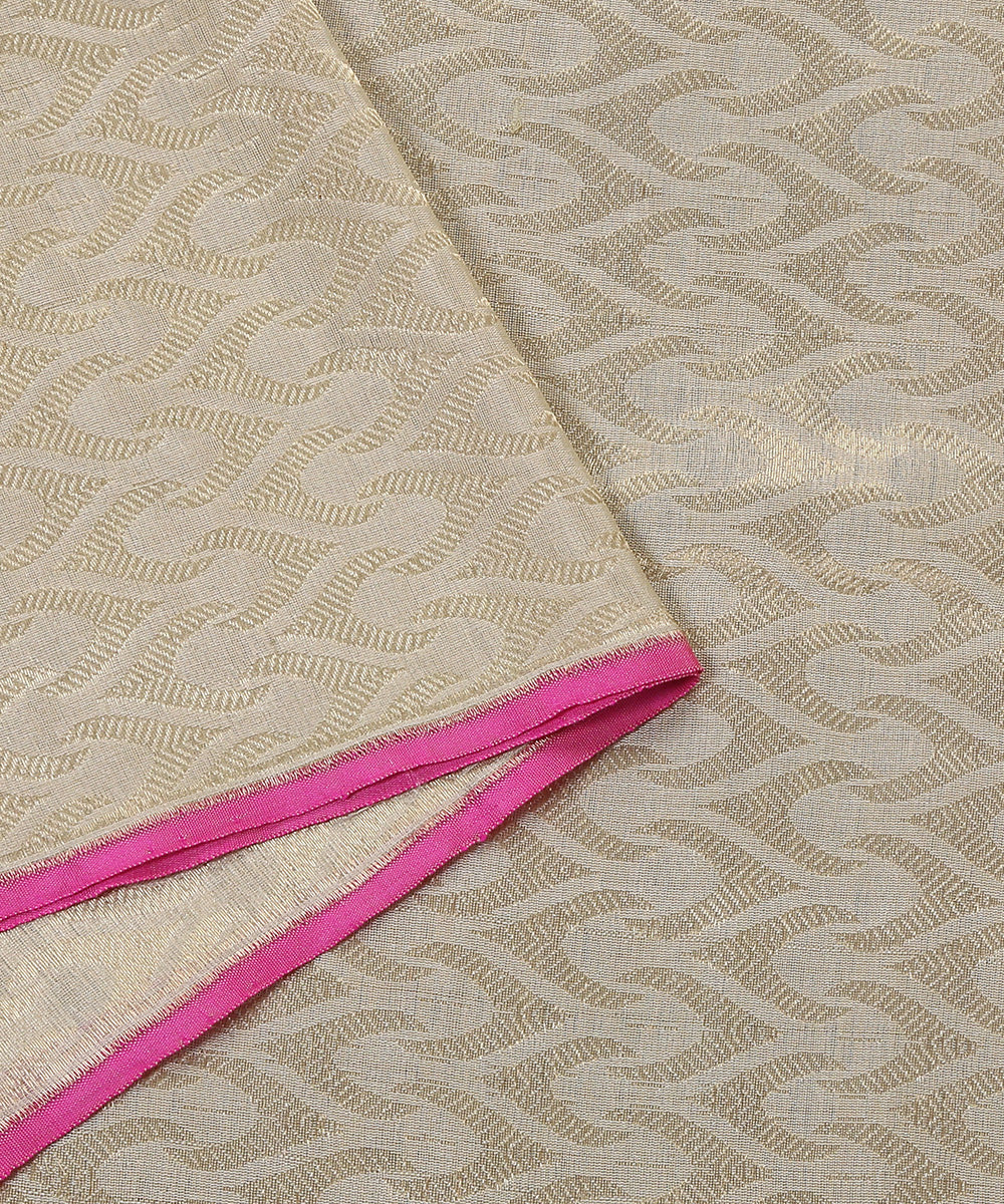 Beige_Handloom_Cotton_Silk_Banarasi_Dupatta_with_Brocade_Zari_Jaal_WeaverStory_04