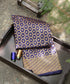 Blue_Handloom_Pure_Katan_Silk_Banarasi_Jaal_Dupatta_With_Antique_Zari_WeaverStory_01