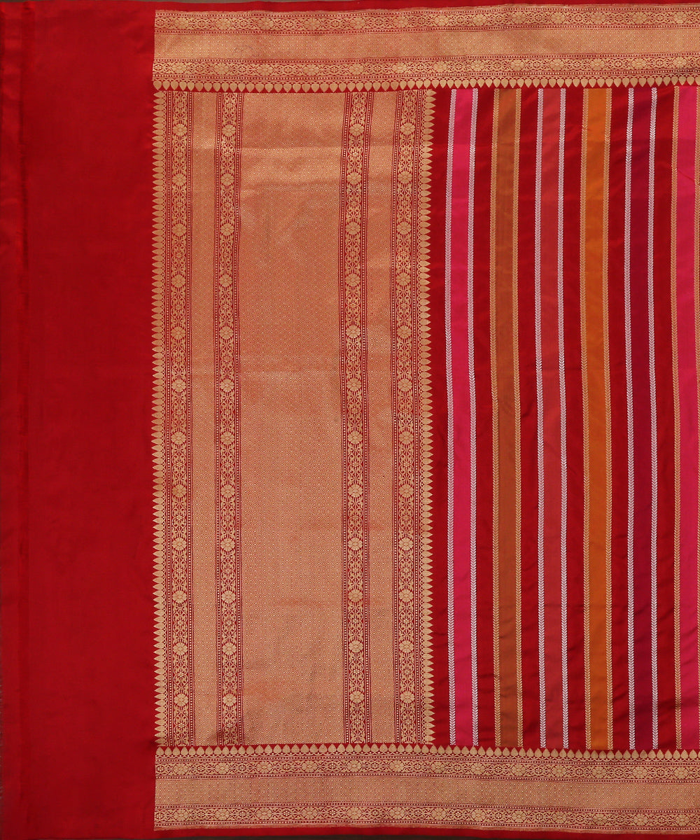 Handloom_Multicolor_Rangkaat_Pure_Katan_Silk_Banarasi_Dupatta_WeaverStory_02
