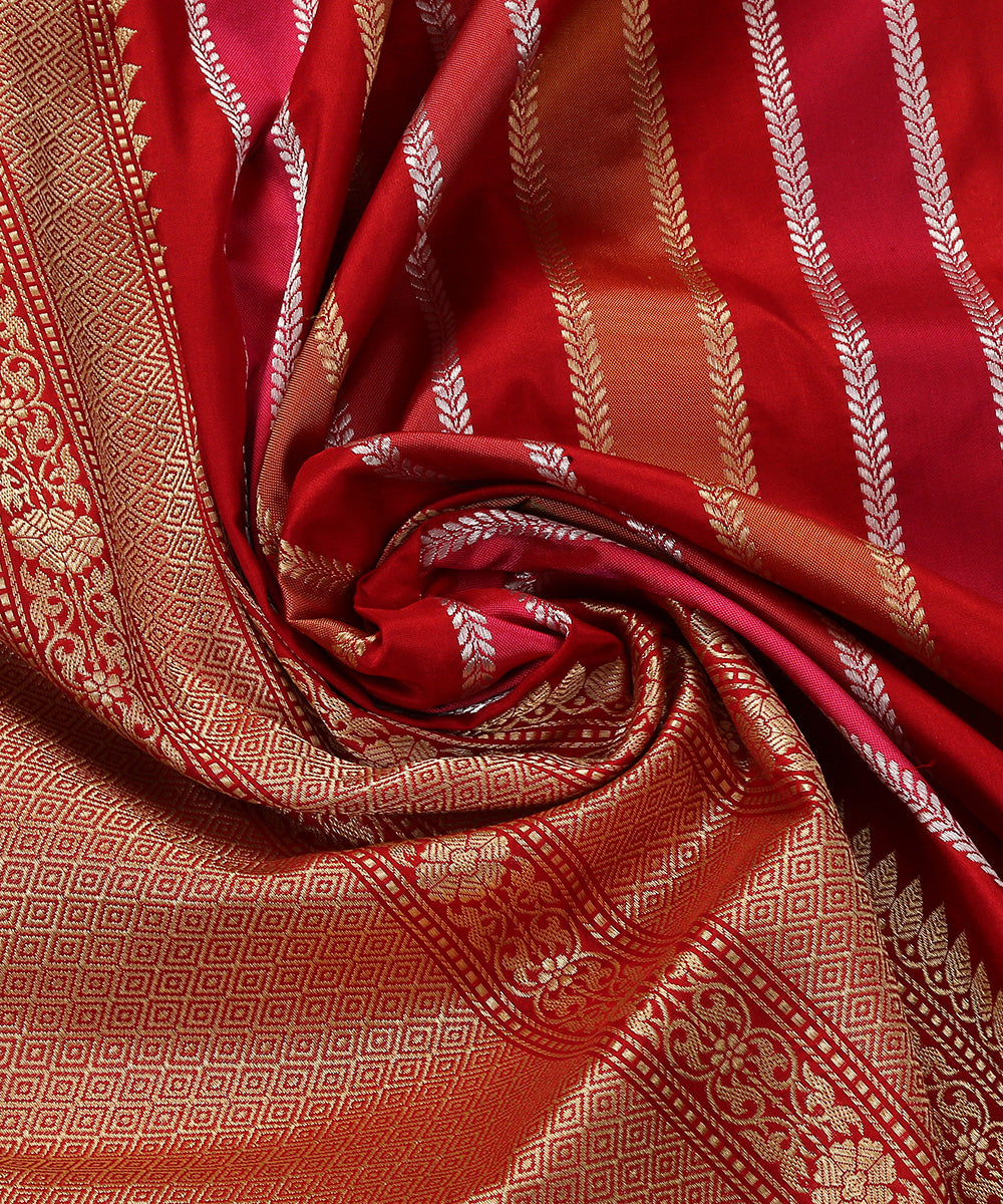 Handloom_Multicolor_Rangkaat_Pure_Katan_Silk_Banarasi_Dupatta_WeaverStory_05