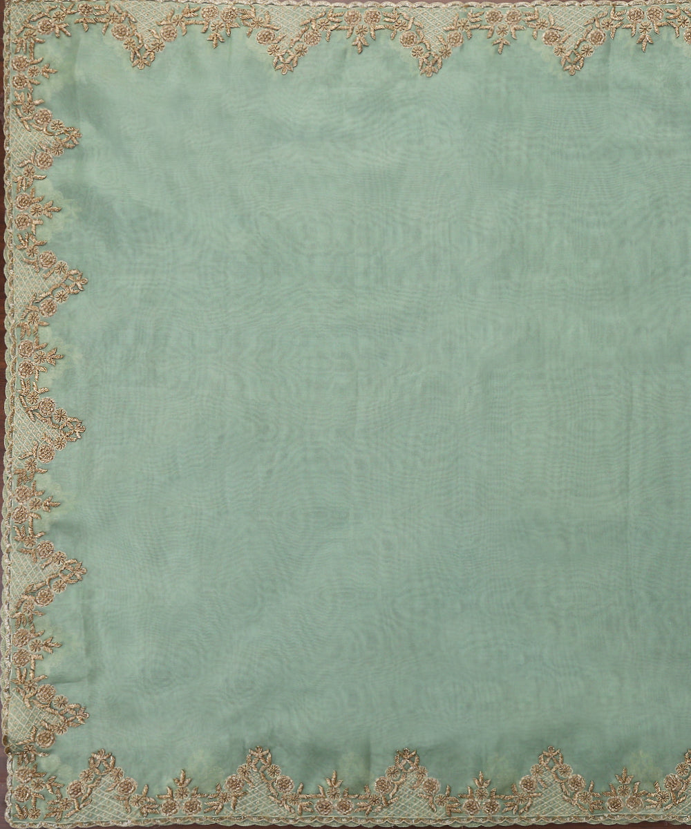 Aqua_Blue_Handloom_Pure_Organza_Dupatta_With_Hand_Embroidered_Borders_WeaverStory_02