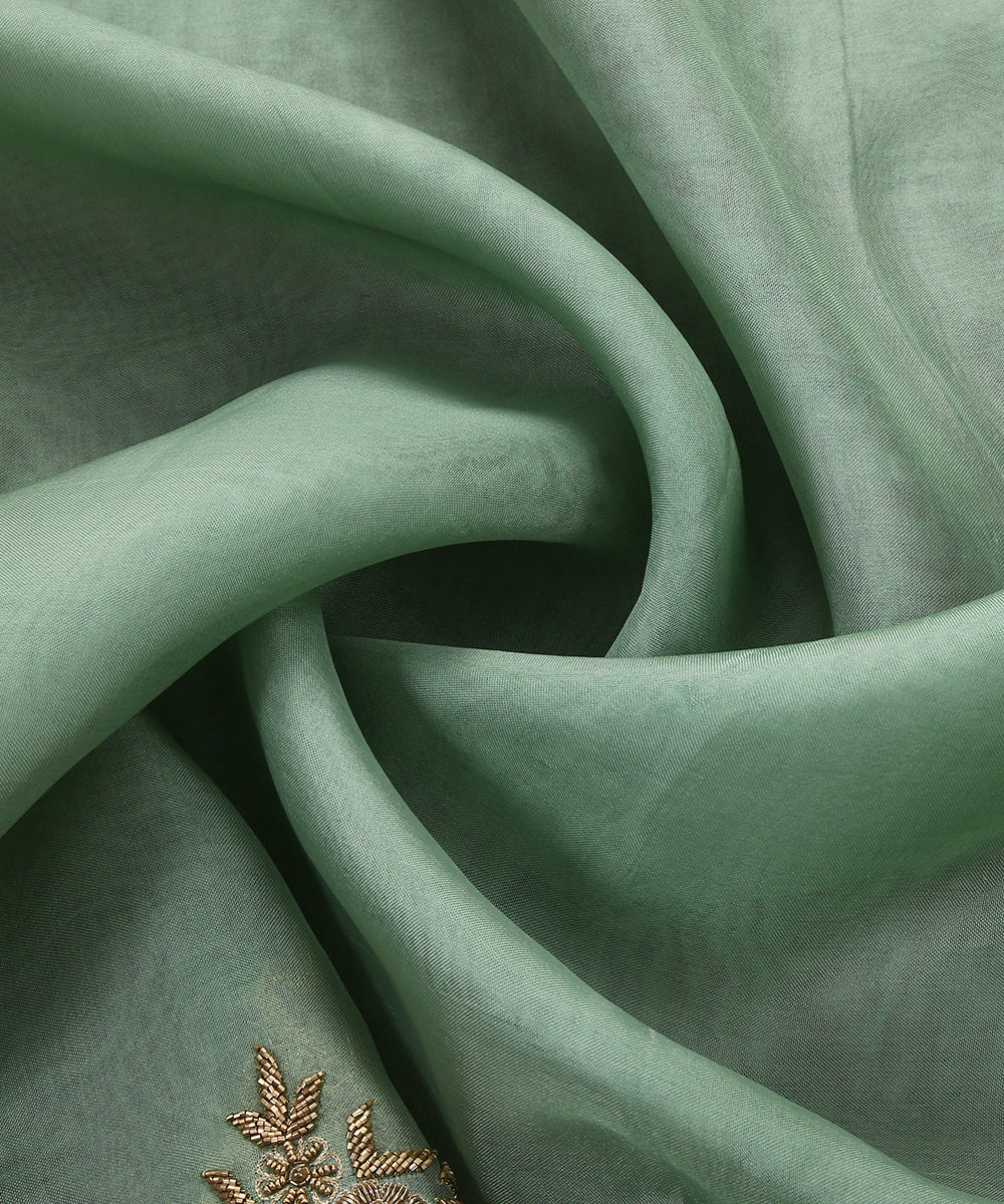 Aqua_Blue_Handloom_Pure_Organza_Dupatta_With_Hand_Embroidered_Borders_WeaverStory_05