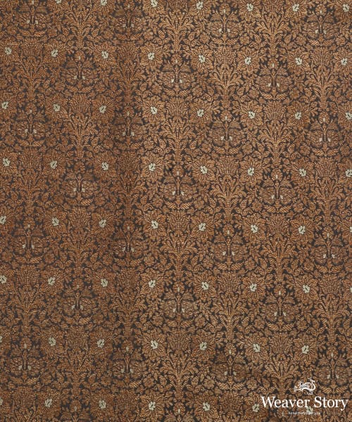 Handloom_Dark_Grey_Pure_Katan_Silk_Kimkhab_Banarasi_Fabric_With_Nakshi_Work_WeaverStory_03