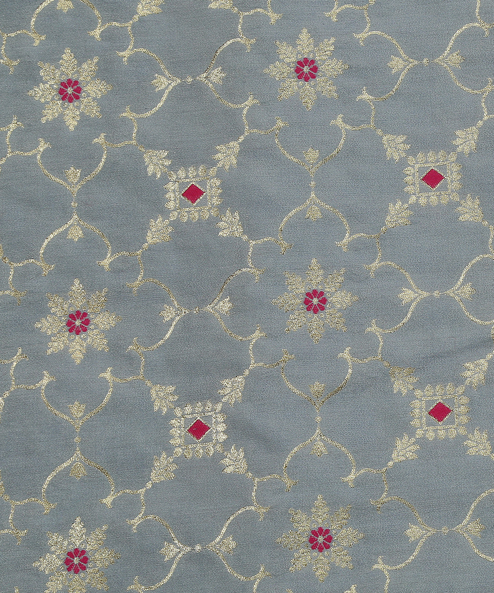 Pastel_Sky_Blue_Handloom_Pure_Moonga_Silk_Banarasi_Fabric_With_Cutwork_Jaal_WeaverStory_03