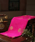 Handloom_Hot_Pink_Pure_Katan_Silk_Banarasi_Fabric_With_Sona_Rupa_Kadhwa_Booti_WeaverStory_01