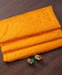 Yellow_Handloom_Pure_Katan_Silk_Banarasi_Fabric_With_Tanchoi_Zari_Booti_WeaverStory_01
