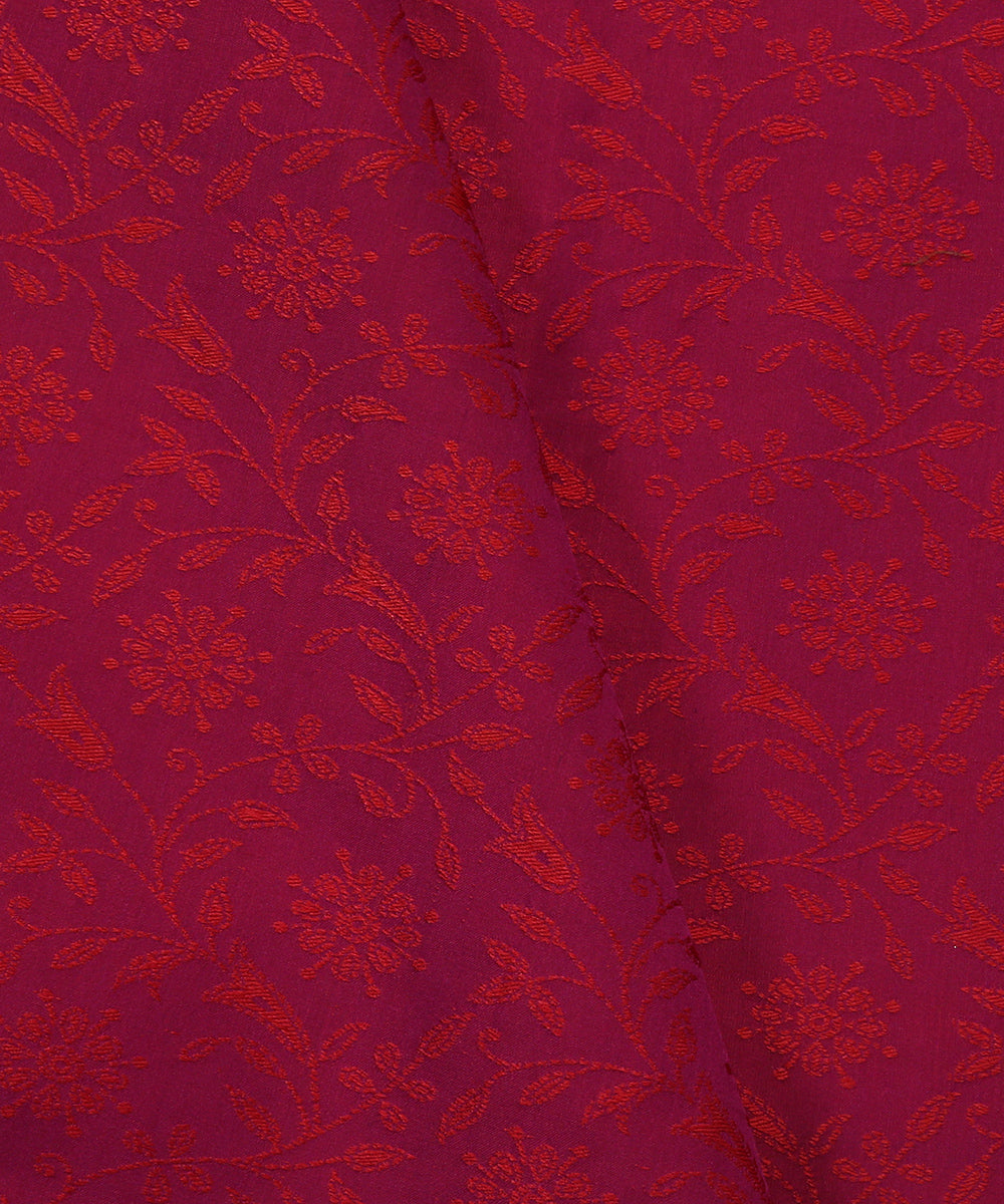 Purple_Handloom_Pure_Katan_Silk_Tanchoi_Banarasi_Fabric_with_Floral_Design_WeaverStory_04