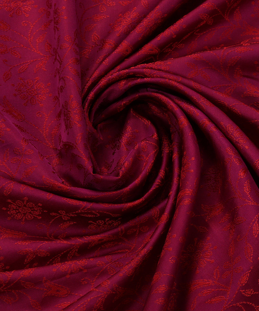 Purple_Handloom_Pure_Katan_Silk_Tanchoi_Banarasi_Fabric_with_Floral_Design_WeaverStory_05