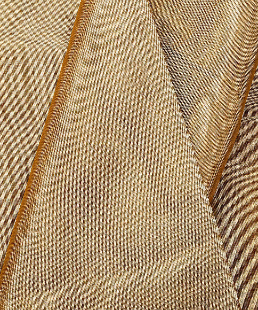 Handloom_Champagne_Gold_Tissue_Chanderi_Fabric_WeaverStory_04