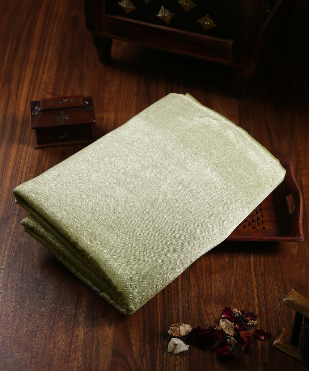 Light_Green_Handloom_Tissue_Chanderi_Fabric_WeaverStory_01