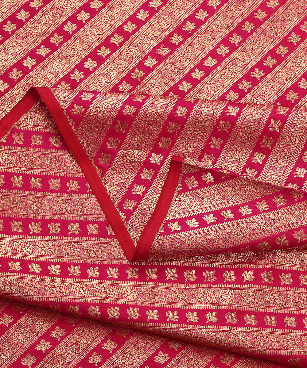 Pink_Handloom_Aada_Bel_Pure_Katan_Silk_Banarasi_Fabric_WeaverStory_04
