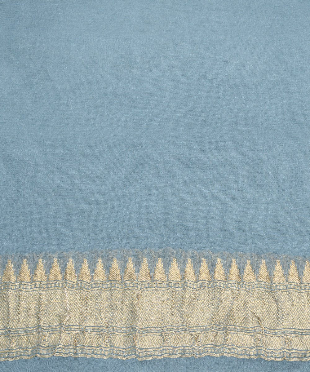 Grey_Handloom_Pure_Georgette_Banarasi_Saree_with_Floral_Jaal_WeaverStory_05