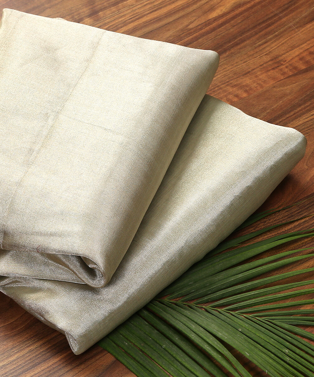 Handloom_Pale_Blue_and_Champagne_Gold_Tissue_Fabric_WeaverStory_01