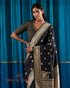 Black_Banarasi_Handloom_Saree_with_Kadhwa_Booti_and_Paisley_Motifs_On_Pallu_WeaverStory_01