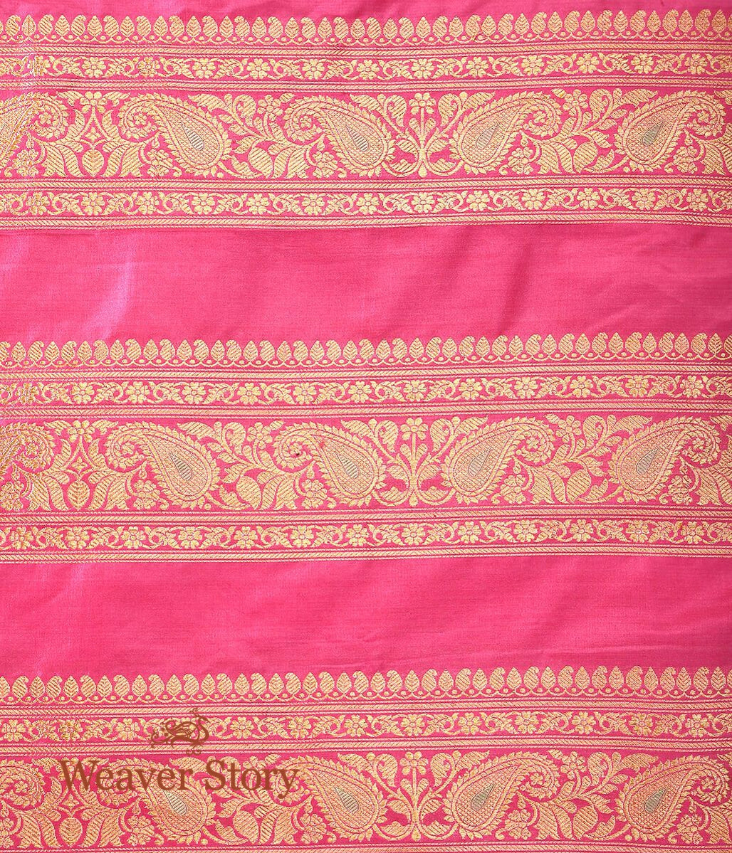 Handloom_Light_Pink_Pure_Katan_Silk_Banarasi_Kalidar_Lehenga_WeaverStory_08
