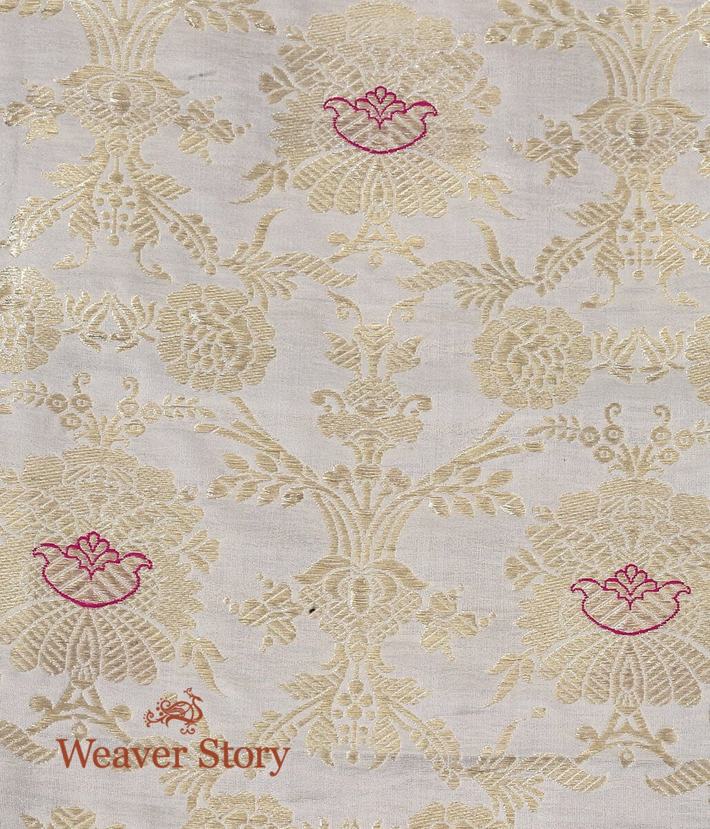 Handloom_Offwhite_Kimkhab_Brocade_Fabric_WeaverStory_03