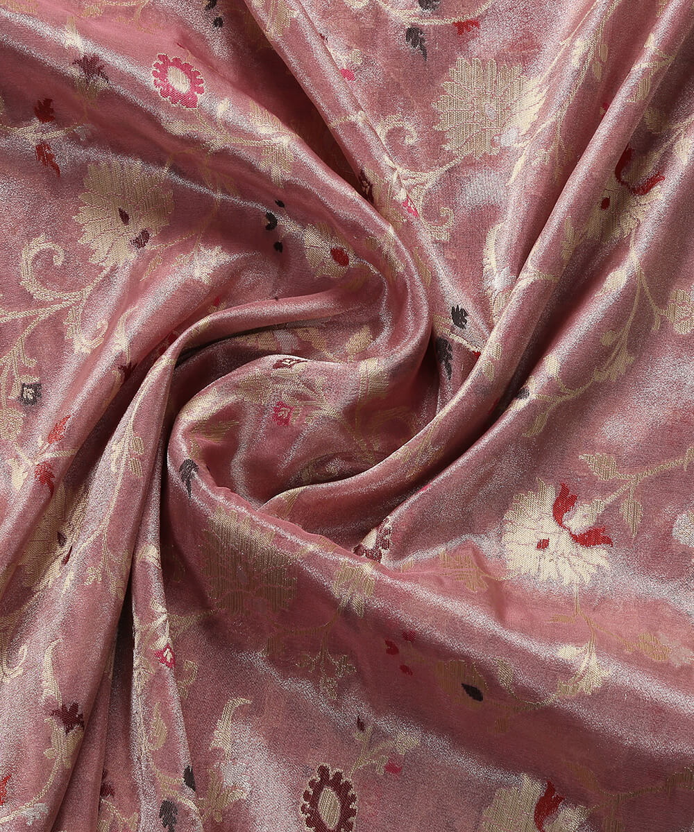 Handloom_Pink_Banarasi_Tissue_Jangla_Dupatta_with_Meenakari_WeaverStory_05