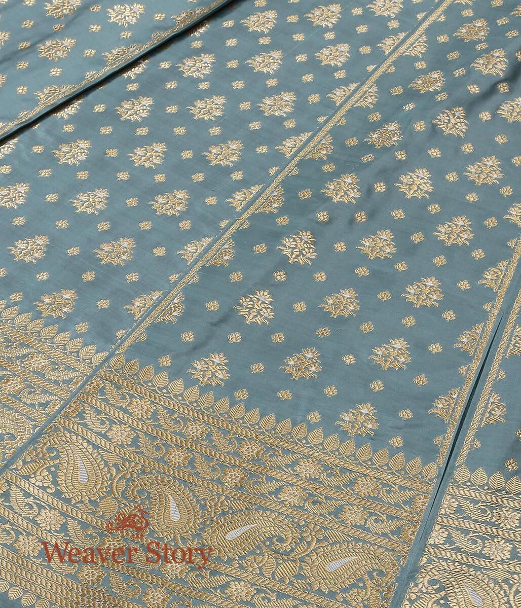 Handloom_Powder_Blue_Pure_Katan_Silk_Banarasi_Lehenga_with_Meenakari_WeaverStory_04