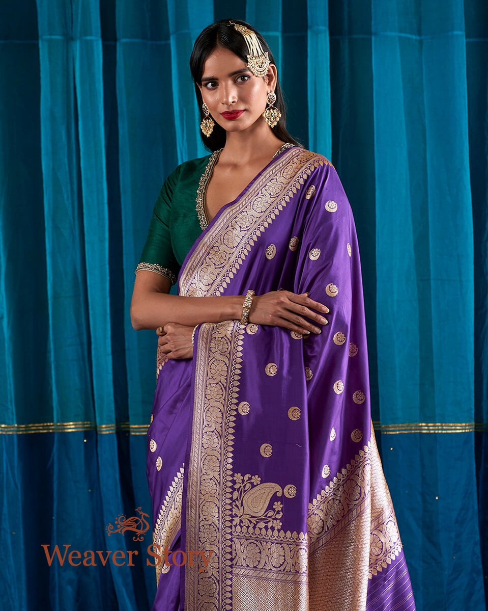 Royal_Purple_Banarasi_Handloom_Saree_with_Kadhwa_Booti_and_Paisley_Motifs_On_Pallu_WeaverStory_01