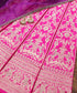 Handloom_Rani_Pink_Banarasi_Katan_Silk_Kadhwa_Shikargah_Lehenga_WeaverStory_01