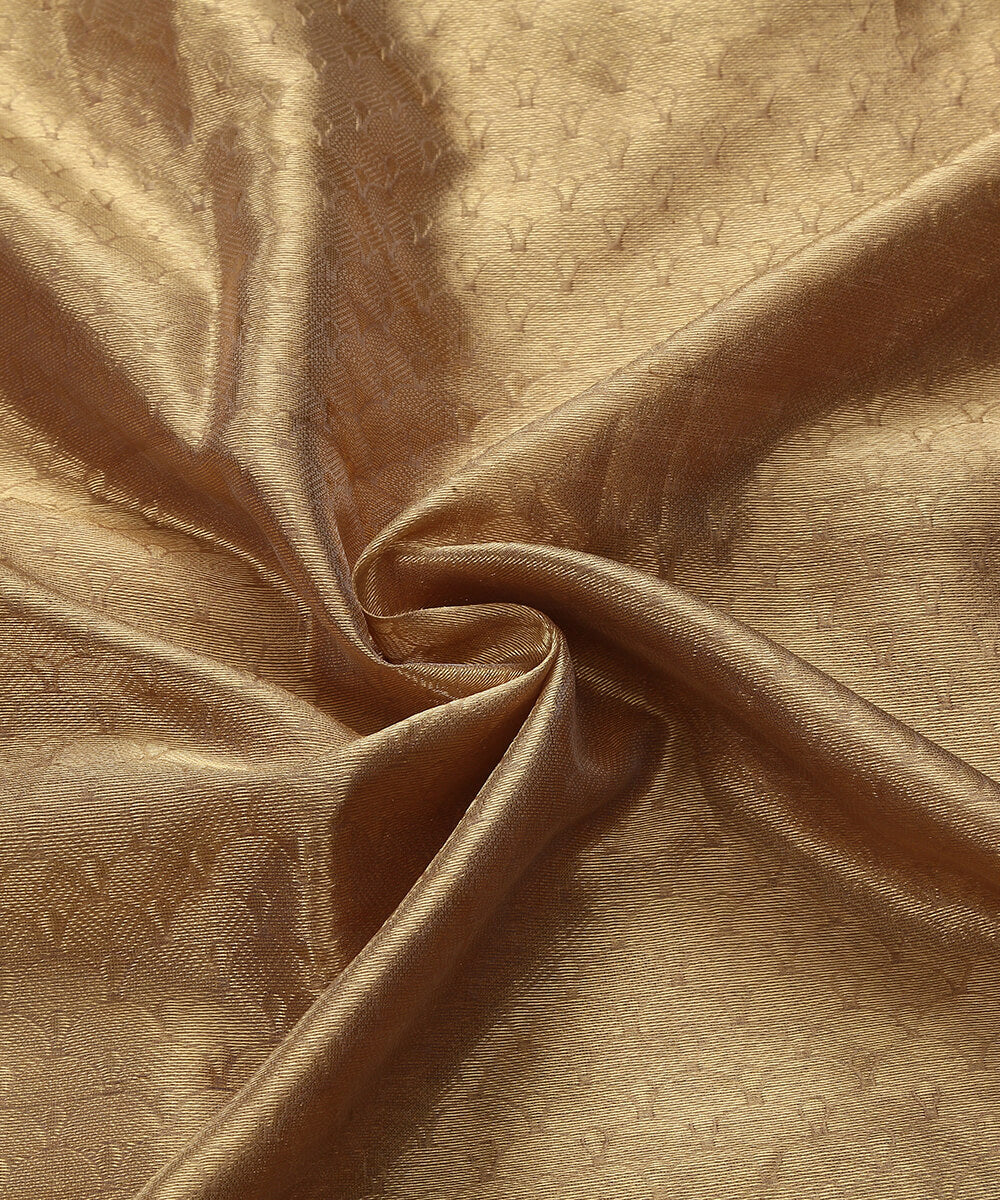 Handloom_Peach_and_Gold_Chanderi_Tissue_Fabric_WeaverStory_05